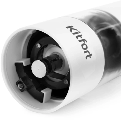 Перечница электрическая Kitfort КТ-2027 черный/белый