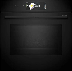 Духовой шкаф Электрический Bosch Serie 8 HMG978NB1 черный