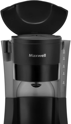 Кофеварка капельная Maxwell MW-1650 600Вт черный
