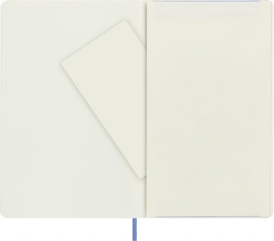 Блокнот Moleskine CLASSIC SOFT QP616B42 Large 130х210мм 192стр. линейка мягкая обложка голубая гортензия