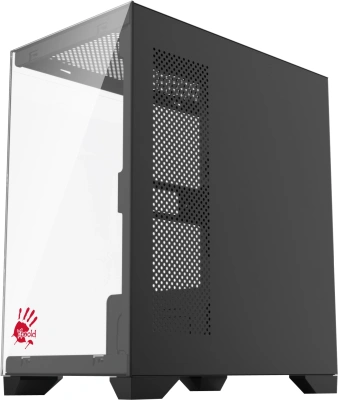 Корпус Bloody BD-CC103 черный без БП mATX 7x120mm 1xUSB2.0 1xUSB3.0 audio bott PSU