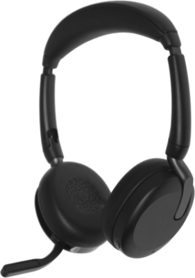 Наушники с микрофоном Jabra Evolve2 65 Flex черный накладные BT оголовье (26699-999-999)