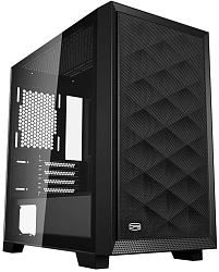 Корпус PcCooler C3D310 черный без БП mATX 8x120mm 4x140mm 2xUSB3.0 audio bott PSU