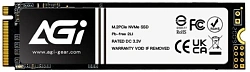 Накопитель SSD AGi PCIe 4.0 x4 1TB AGI1T0G4LAI828 AI828 M.2 2280