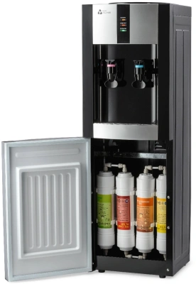 Пурифайер AEL H1s-LD напольный электронный черный/серебристый