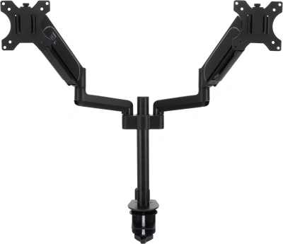 Кронштейн для мониторов ЖК Digma D-MM202D черный 17"-32" макс.9кг крепление к столешнице поворот и наклон