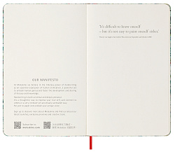 Блокнот Moleskine LIMITED EDITION VAN GOGH MUSEUM SKARTQP063VANGOGH Large 130х210мм 104стр. нелинованный твердая обложка светло-зеленый
