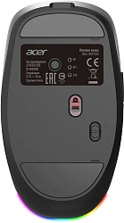 Мышь Acer Nitro OMR400 черный оптическая 3200dpi silent беспров. BT/Radio USB 6but (ZL.MCECC.05B)
