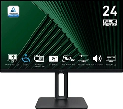 Монитор MSI 23.8" Pro MP245PG E14 черный IPS LED 16:9 HDMI M/M матовая HAS Piv 300cd 178гр/178гр 1920x1080 144Hz VGA DP FHD 5.25кг