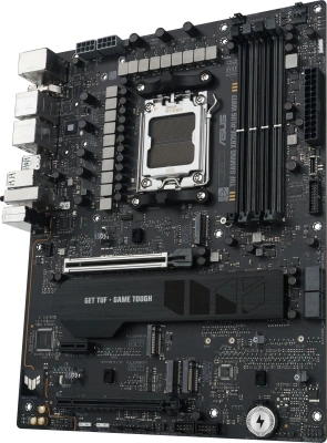 Материнская плата Asus TUF GAMING X870E-PLUS WIFI7 SocketAM5 AMD X870 4xDDR5 ATX AC`97 8ch(7.1) 2.5Gg RAID+HDMI