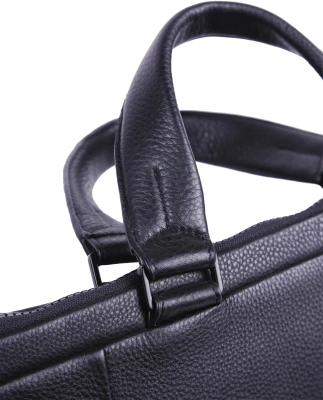 Деловая сумка Piquadro Than CA6698S135/N с отделением для ноутбука черный натур.кожа