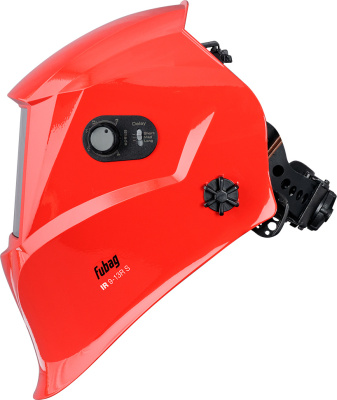 Маска сварщика Fubag IR 9-13R S филь.:хамел. см.экр.95x36мм красный (38073)