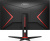 Монитор AOC 27" 27G2SPAE черный/красный IPS LED 1ms 16:9 HDMI M/M матовая 250cd 178гр/178гр 1920x1080 165Hz G-Sync FreeSync Premium VGA DP FHD 4.53кг