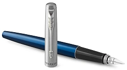 Ручка перьев. Parker Jotter Core F63 (CW2030950) Royal Blue CT M сталь нержавеющая подар.кор.