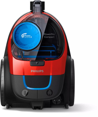 Пылесос Philips FC9330/09 900Вт красный/черный