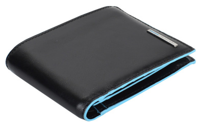 Кошелек мужской Piquadro Blue Square PU1240B2R/N черный натур.кожа
