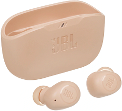 Гарнитура внутриканальные JBL Wave Buds бежевый беспроводные bluetooth в ушной раковине (JBLWBUDSBEG)