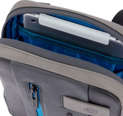 Сумка мужская Piquadro Urban CA3084UB00/NGR черный/серый натур.кожа