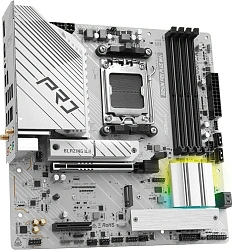 Материнская плата Asrock B850M Pro Plus WiFi Socket AM5 AMD B850 4xDDR5 mATX AC`97 8ch(7.1) 2.5Gg RAID+HDMI+DP