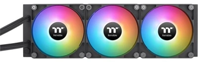Система водяного охлаждения Thermaltake TH420 V2 ARGB Soc-AM5/AM4/1200/1700/1851 черный 4-pin 34.7dB Al+Cu Ret (CL-W376-PL14SW-A)