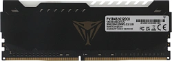 Память DDR4 32GB 3200MHz Patriot PVSR432G320C8 Viper Steel RGB RTL Gaming PC4-25600 CL18 DIMM 288-pin 1.35В dual rank с радиатором Ret