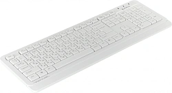 Клавиатура + мышь A4Tech Fstyler FG1012 клав:белый мышь:белый USB беспроводная Multimedia (FG1012 WHITE)