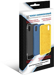 Чехол (клип-кейс) DF для Samsung Galaxy M51 sOriginal-16 красный (DF SORIGINAL-16 (RED))