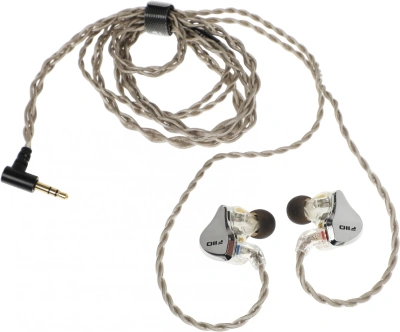 Наушники внутриканальные Fiio JH5 1.2м серебристый проводные в ушной раковине