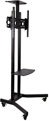 Подставка для телевизора Arm Media PT-STAND-9 черный 32"-65" макс.45кг напольный фиксированный