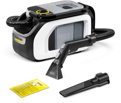 Пылесос моющий Karcher SE 3 500Вт черный/белый