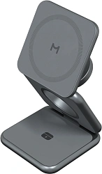 Беспроводное зар./устр. Magssory fold pro 23W 3A+2.22A (PD+QC+QI) USB Type-C для Apple темно-синий (WCH063M)