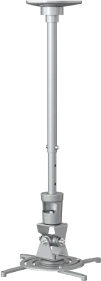 Кронштейн для проектора Cactus CS-VM-PR01L-AL серебристый макс.10кг потолочный поворот и наклон