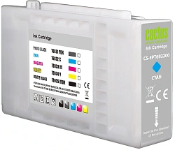Картридж струйный Cactus CS-EPT693200 T6932 голуб.пигм. (350мл) для Epson SureColor SC-T3000/T3070/T3200/T5000/5200 с чипом