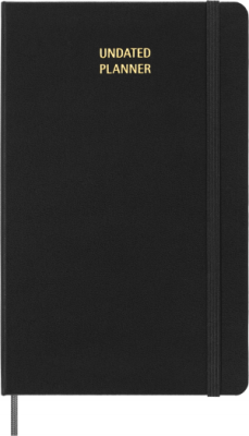 Еженедельник Moleskine CLASSIC WKNT Large 130х210мм недатир. 288 черный