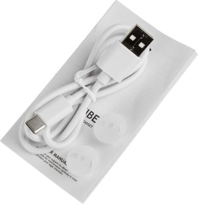 Гарнитура вкладыши uBear Vibe белый беспроводные bluetooth в ушной раковине (TW03WH01-BD)