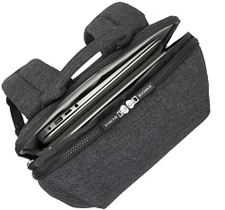 Рюкзак для ноутбука 15.6" Riva 8861 черный полиуретан/полиэстер (8861 BLACK)
