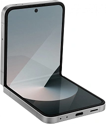 Смартфон Samsung SM-F741B Galaxy Z Flip 6 256Gb 12Gb серый раскладной 3G 4G 1Sim 6.7" 1080x2640 Android 14 50Mpix 802.11 a/b/g/n/ac/ax NFC GPS GSM900/1800 GSM1900 Protect