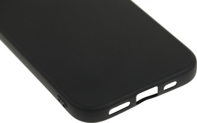 Чехол (клип-кейс) BoraSCO для Apple iPhone 15 Silicone Case черный (72417)