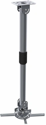 Кронштейн для проектора Cactus CS-VM-PR16L-AL серебристый макс.13.6кг потолочный поворот и наклон