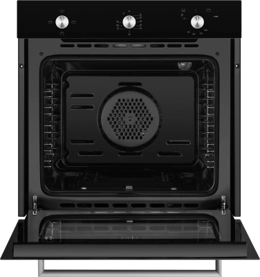 Духовой шкаф Газовый Weissgauff WGO 706 черное стекло