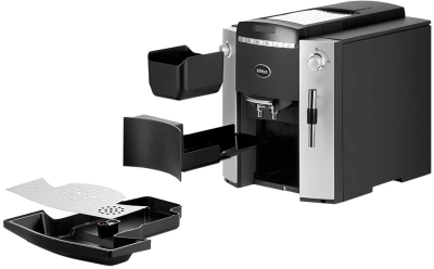 Кофемашина Kitfort КТ-7320 1400Вт серебристый/черный