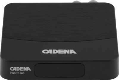 Ресивер DVB-T2 Cadena CDT-2388S черный