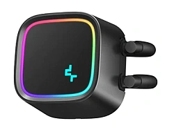 Система водяного охлаждения Deepcool LE500 RGB Soc-AM5/AM4/1200/1700/1851 черный 4-pin 18-33dB Al 220W 1238gr Ret (R-LE500-BKLNMC-G-1)
