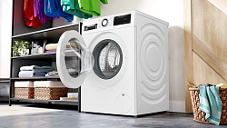 Стиральная машина Bosch WNA144VLSN пан.англ. класс: E загр.фронтальная макс.:9кг (с сушкой) белый инвертор