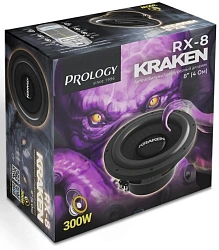 Сабвуфер автомобильный Prology RX-8" KRAKEN 120Вт пассивный (20см/8")