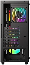 Корпус ID-Cooling Ware 310 черный без БП ATX 6x120mm 2xUSB2.0 1xUSB3.0 audio bott PSU