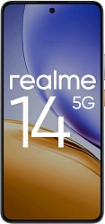 Смартфон Realme RMX5070 14 5G 256Gb 12Gb серебристый моноблок 3G 4G 2Sim 6.67" 1080x2400 Android 15 50Mpix 802.11 a/b/g/n/ac/ax NFC GPS GSM900/1800 GSM1900 Protect