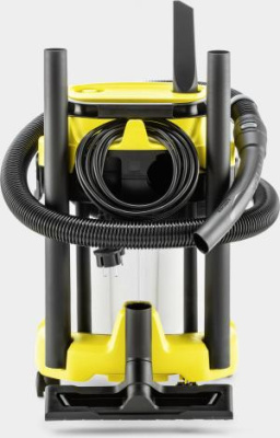 Строительный пылесос Karcher WD 3 S V-17/4/20 1000Вт (уборка: сухая/сбор воды) желтый