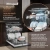 Посудомоечная машина Weissgauff DW 996 Touch Inverter Dual Fan Dry черный (полноразмерная)