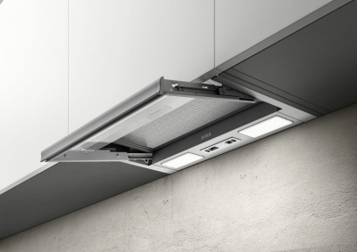 Вытяжка встраиваемая Elica Ciak 2.0 GR/A/90 нержавеющая сталь управление: ползунковое (1 мотор)